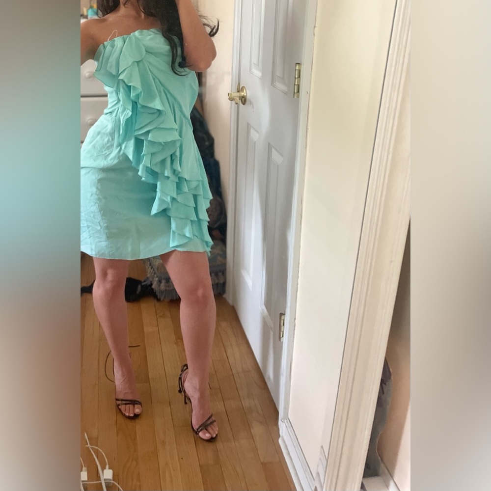 Cynthia Steffe Mini Strapless Dress